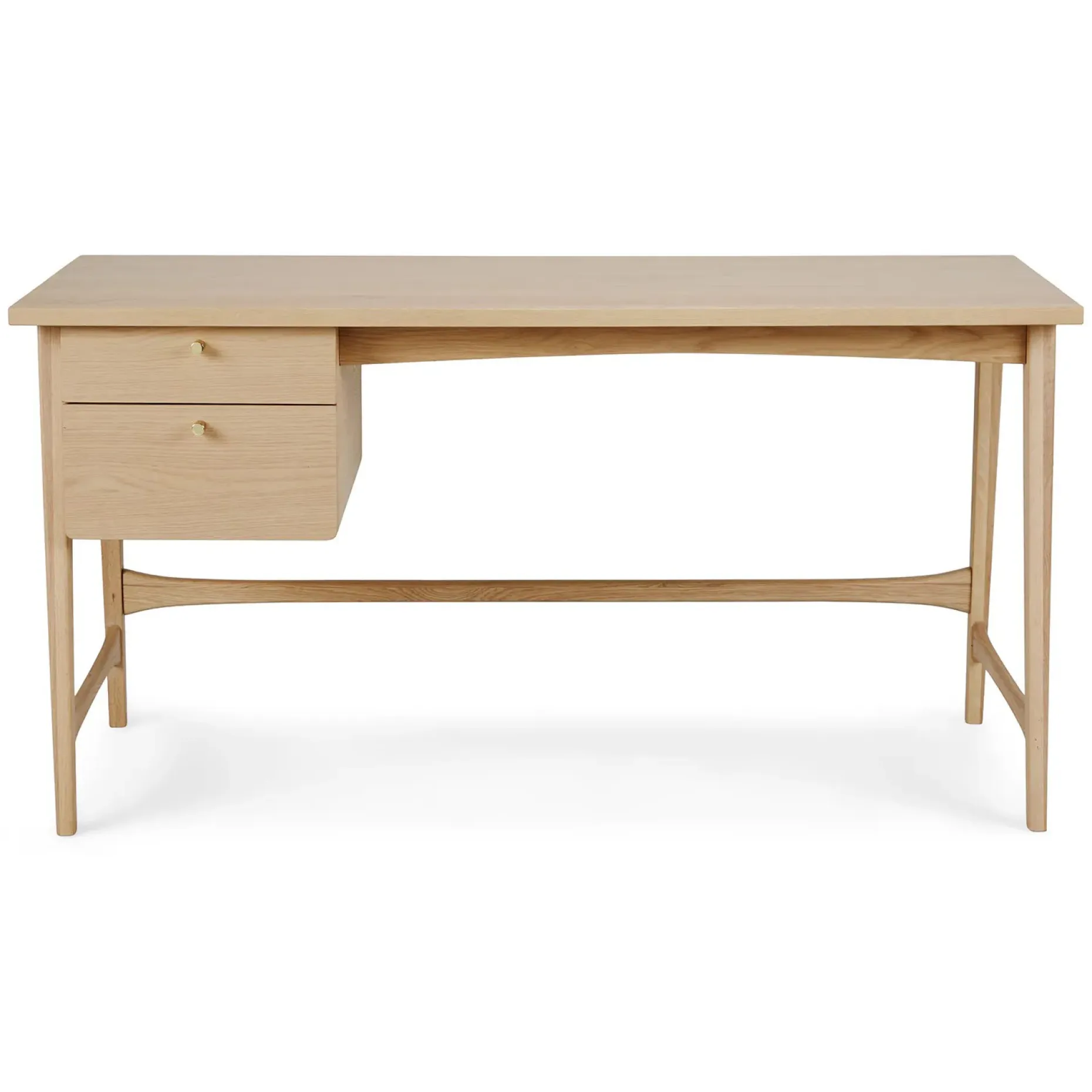 Krossa 58.5" Desk - White Oak