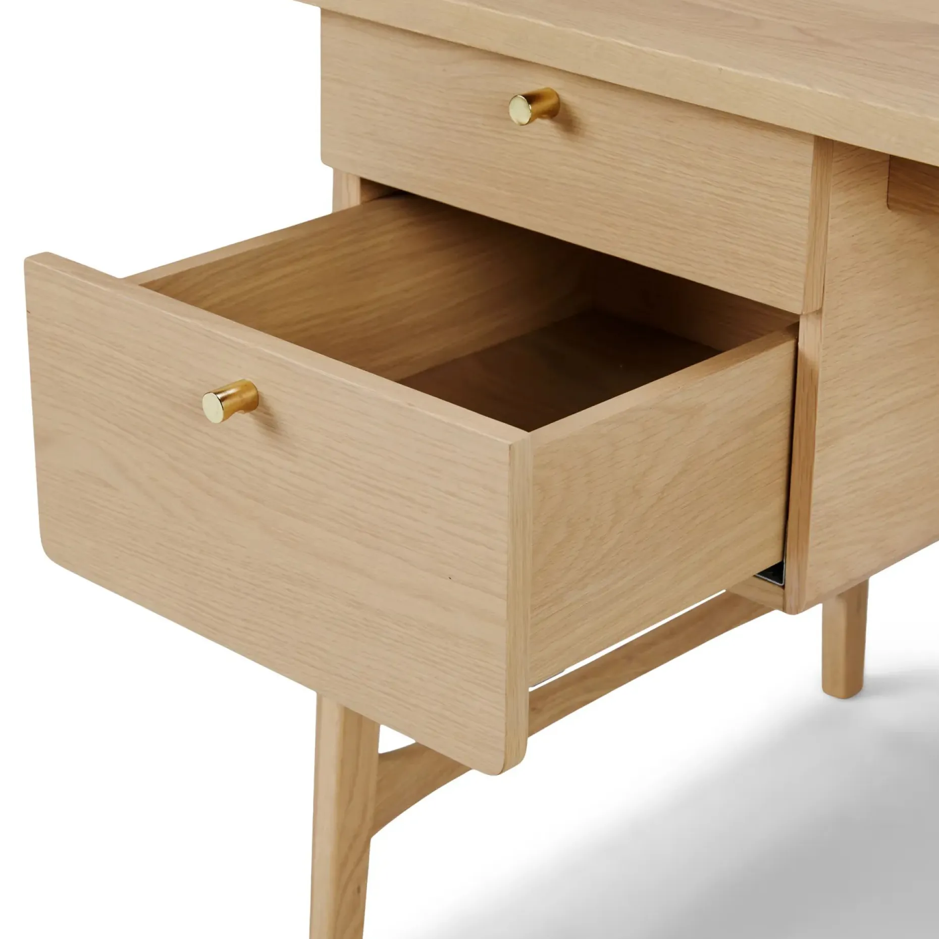 Krossa 58.5" Desk - White Oak