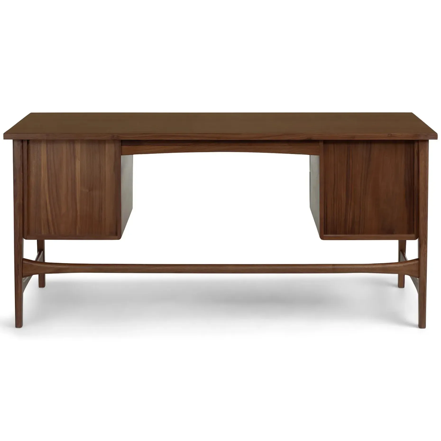 Krossa 65" Executive Desk - Walnut