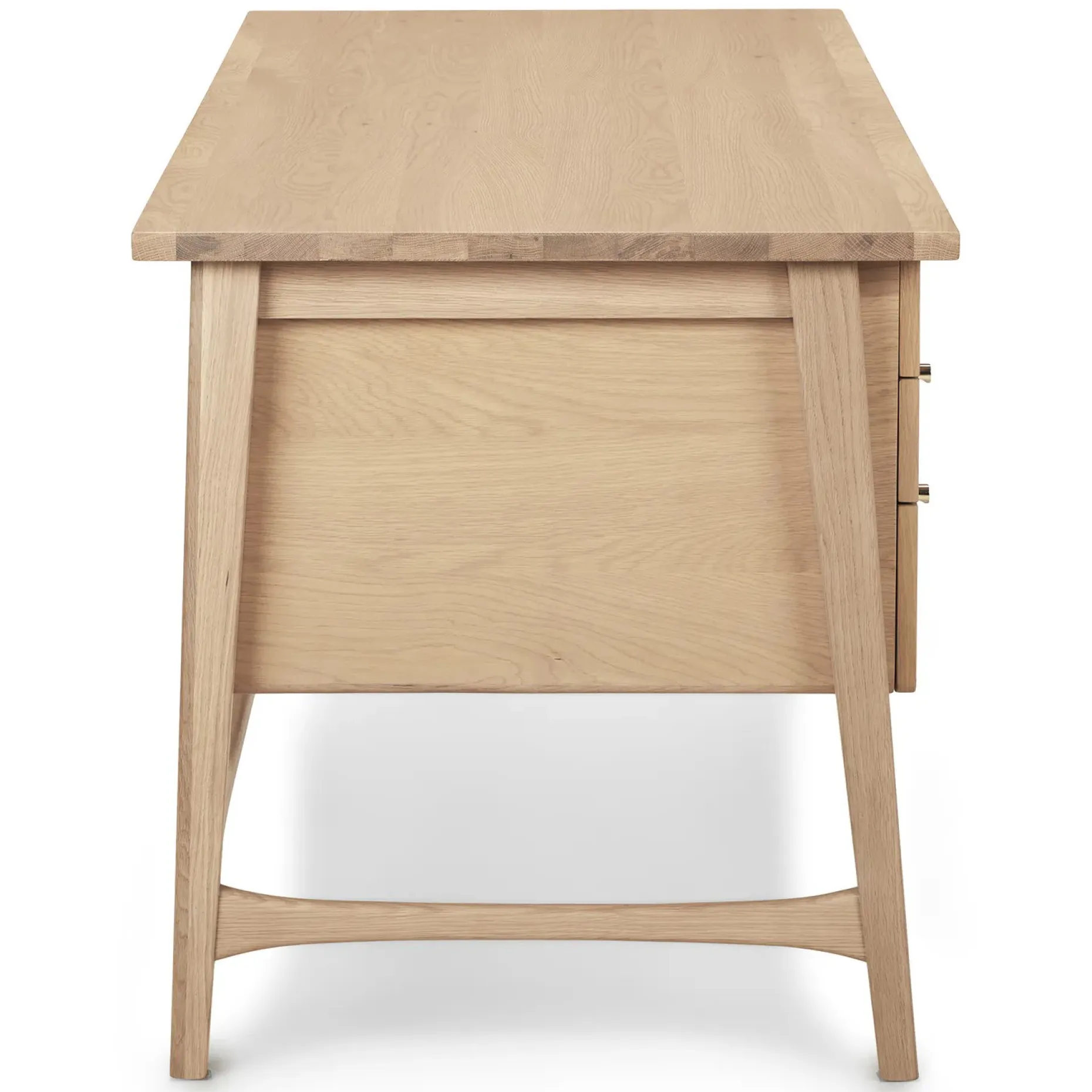 Krossa 65" Executive Desk - White Oak