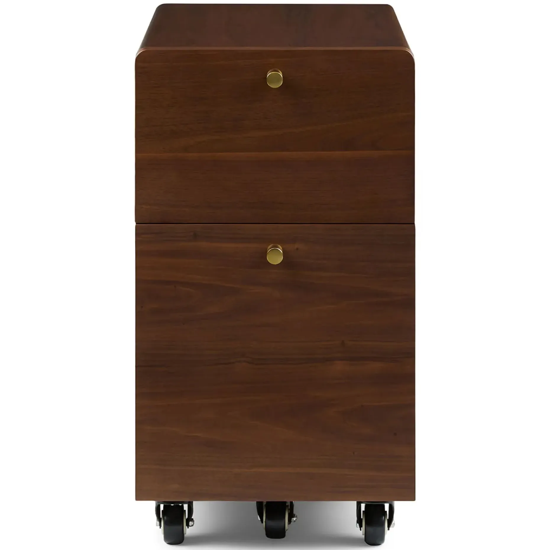Krossa 12" File Cabinet - Walnut