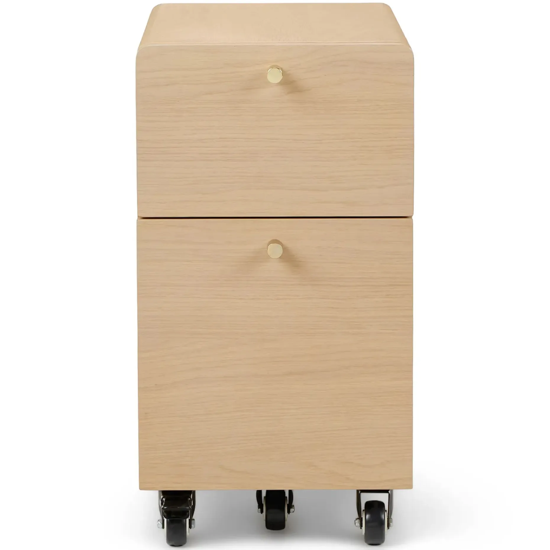 Krossa 12" File Cabinet - White Oak