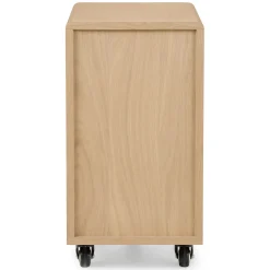 Krossa 12" File Cabinet - White Oak