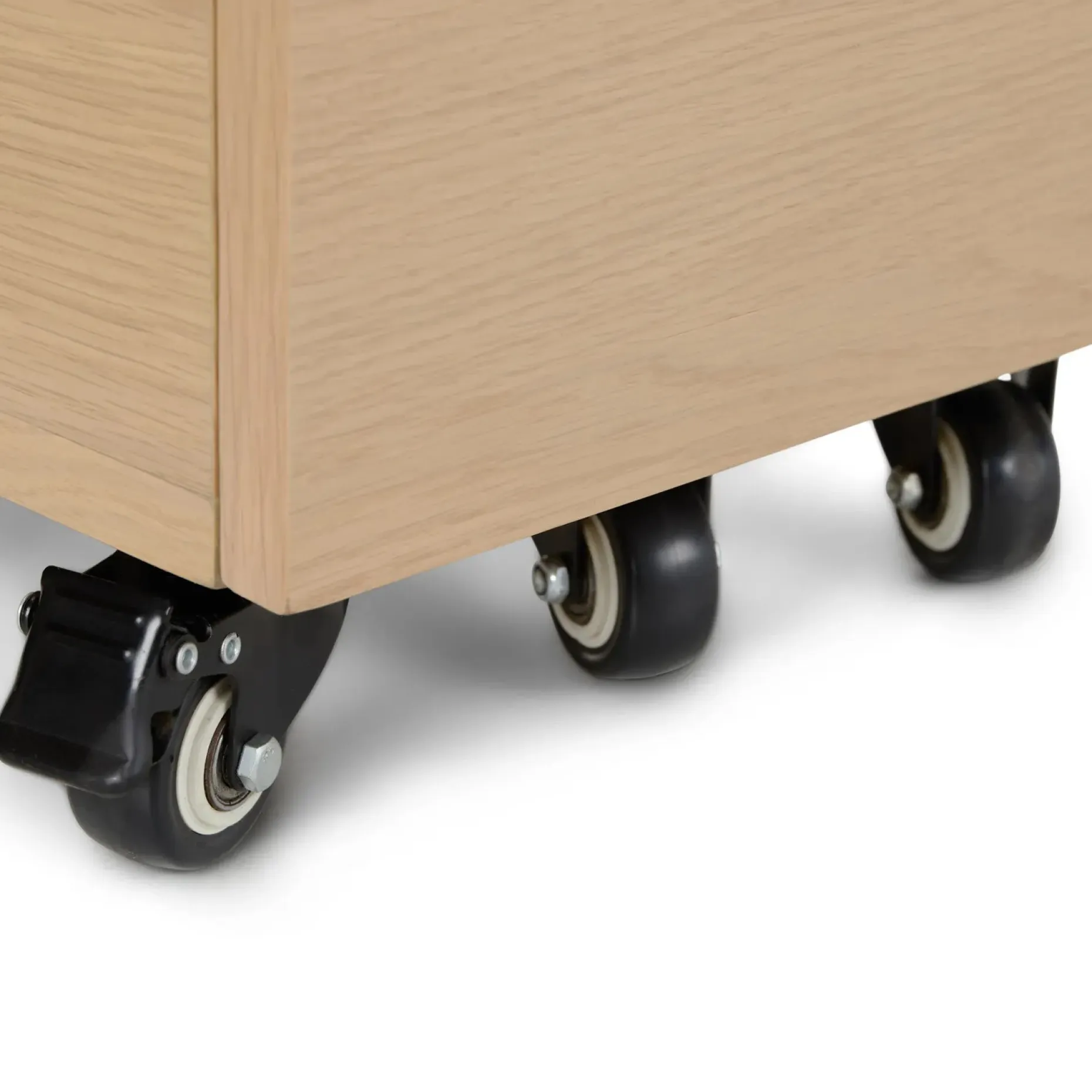 Krossa 12" File Cabinet - White Oak