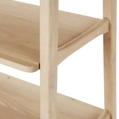 Krossa 36" Shelving Unit, Short - White Oak