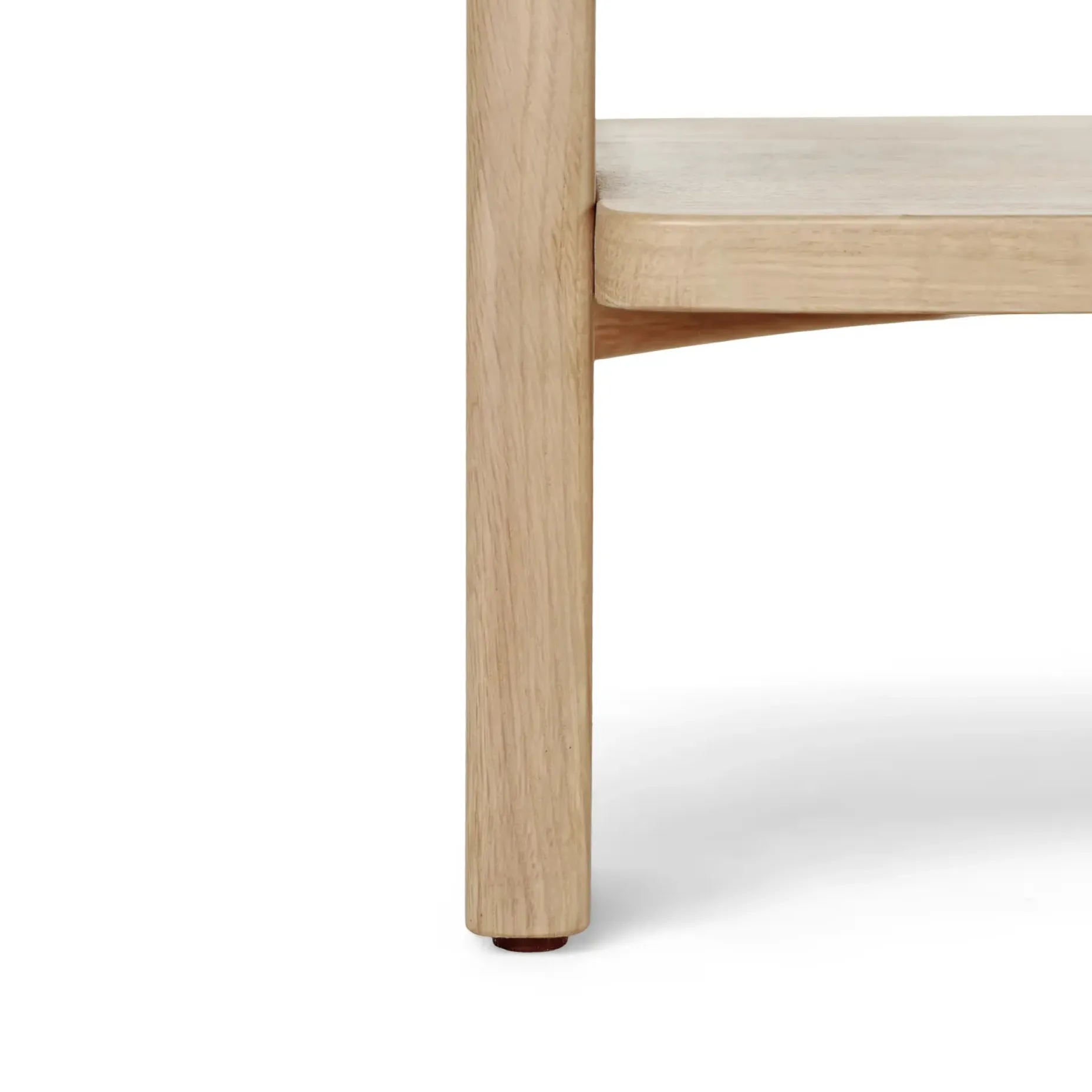 Krossa 36" Shelving Unit, Short - White Oak