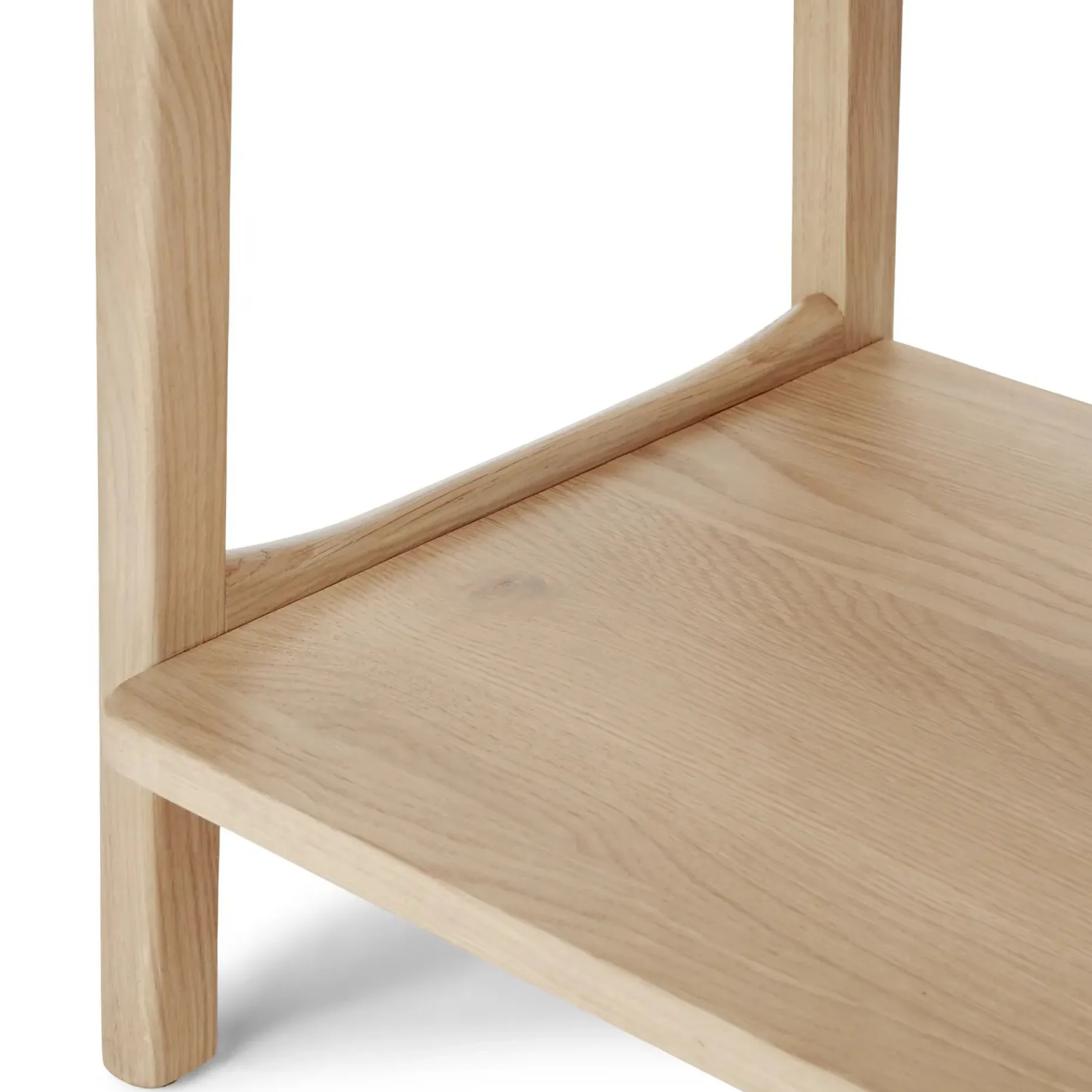 Krossa 36" Shelving Unit, Short - White Oak