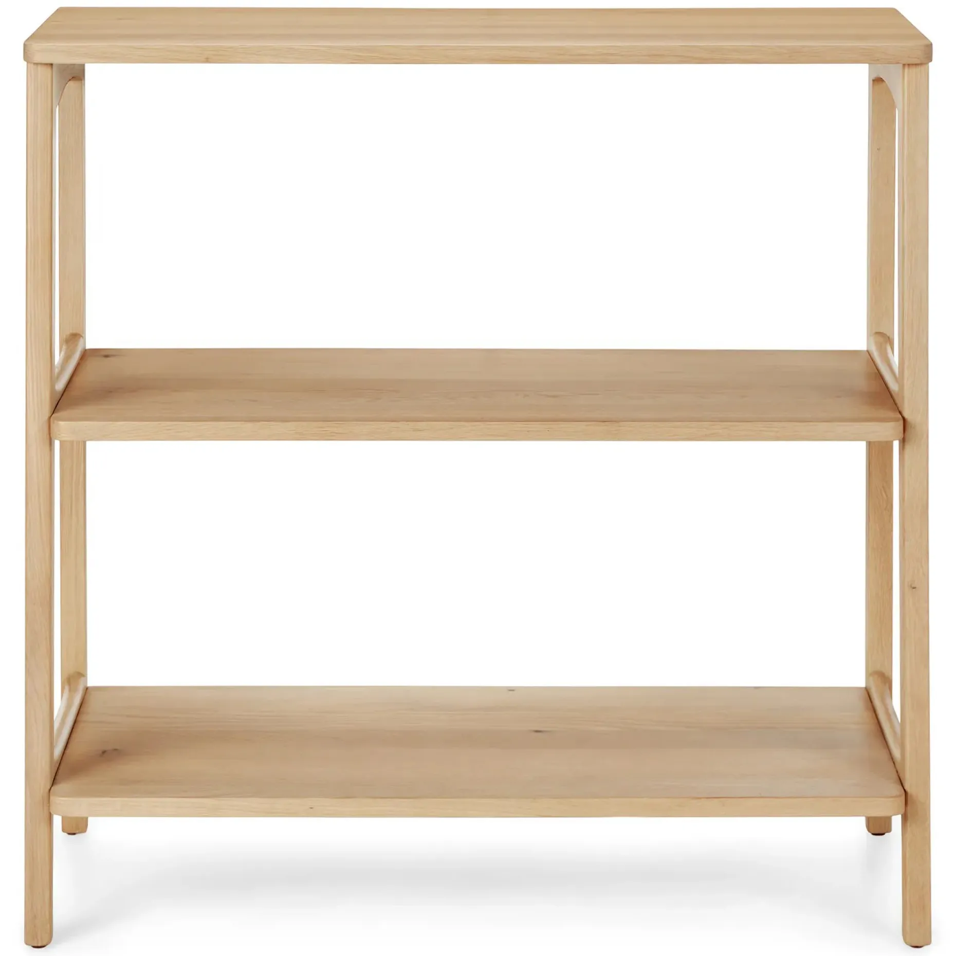 Krossa 36" Shelving Unit, Short - White Oak