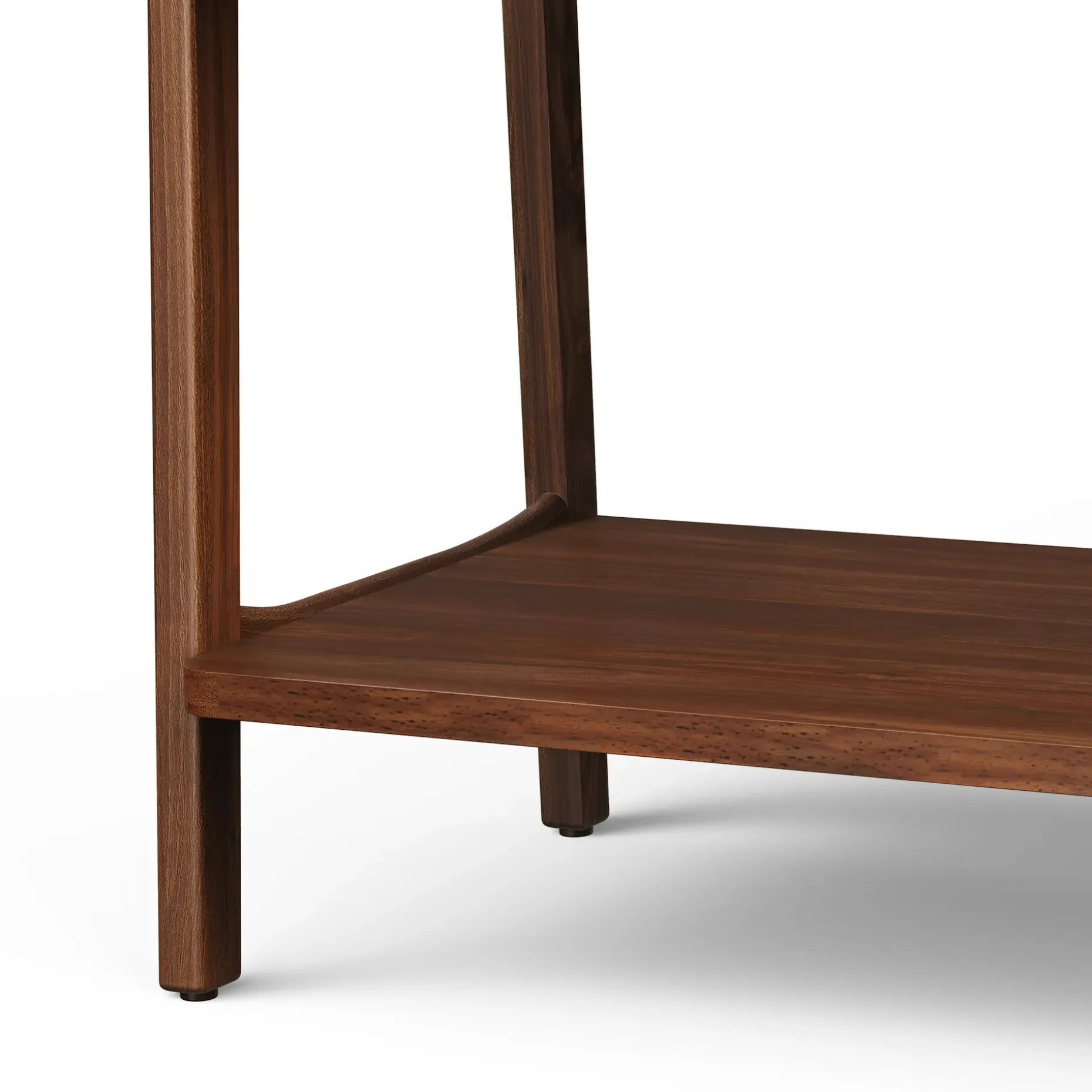 Krossa 32.5" Shelving Unit, Tall - Walnut