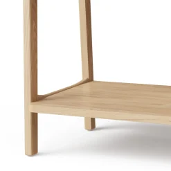 Krossa 32.5" Shelving Unit, Tall - White Oak