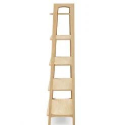 Krossa 32.5" Shelving Unit, Tall - White Oak