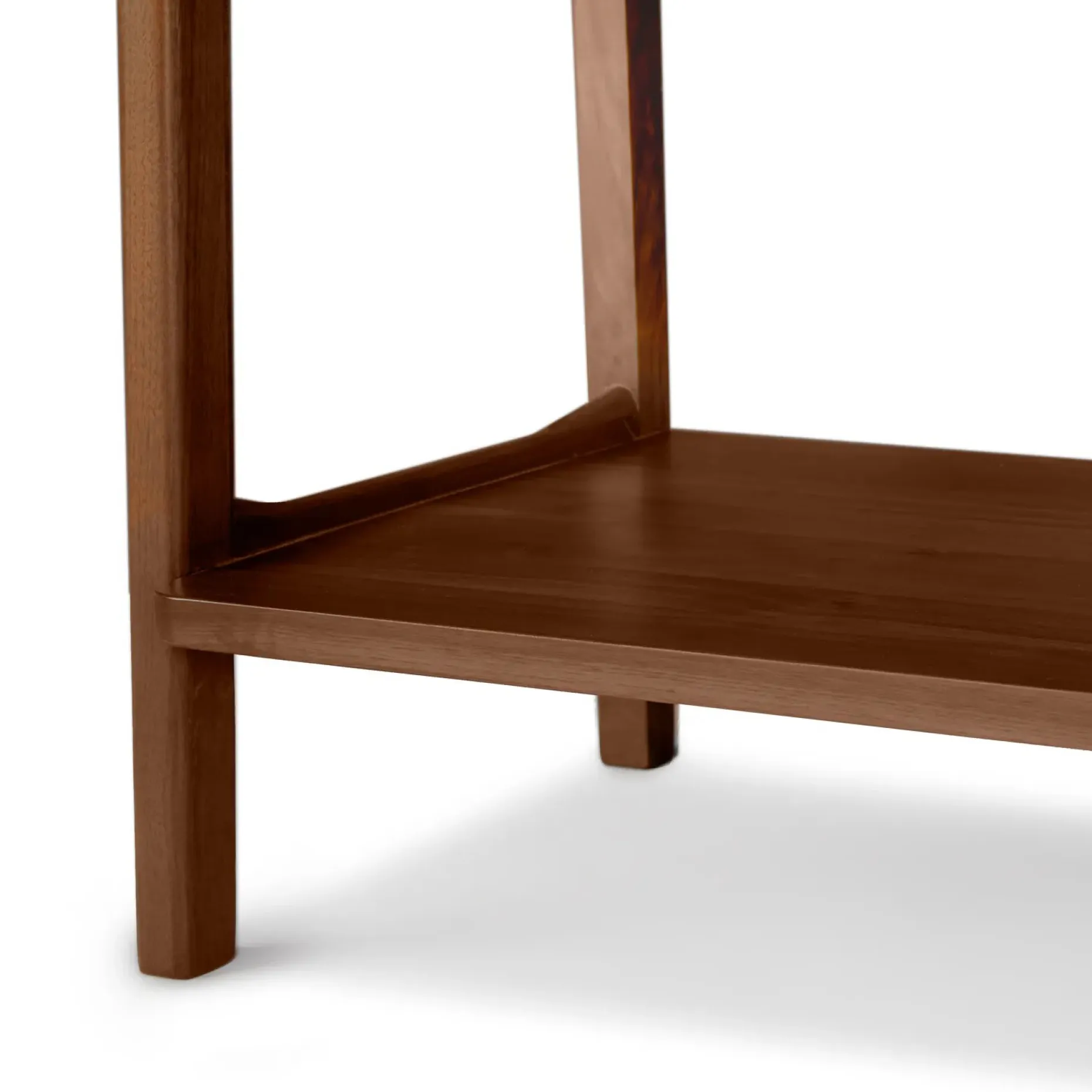 Krossa 31.5" Shelving Unit with Storage - Walnut