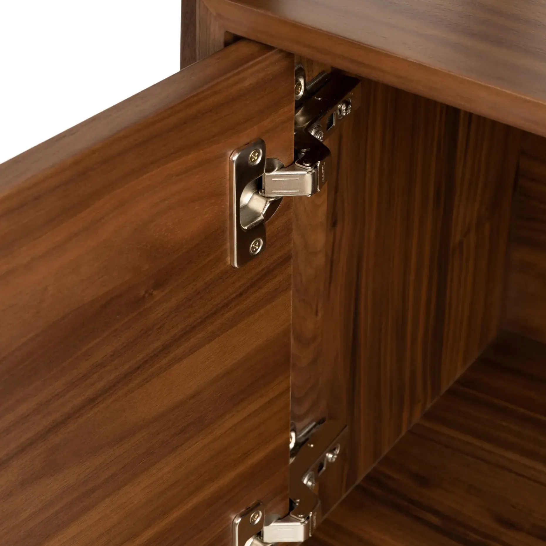 Krossa 31.5" Shelving Unit with Storage - Walnut