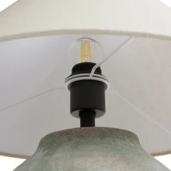 Krysto Table Lamp - Pompei Gray