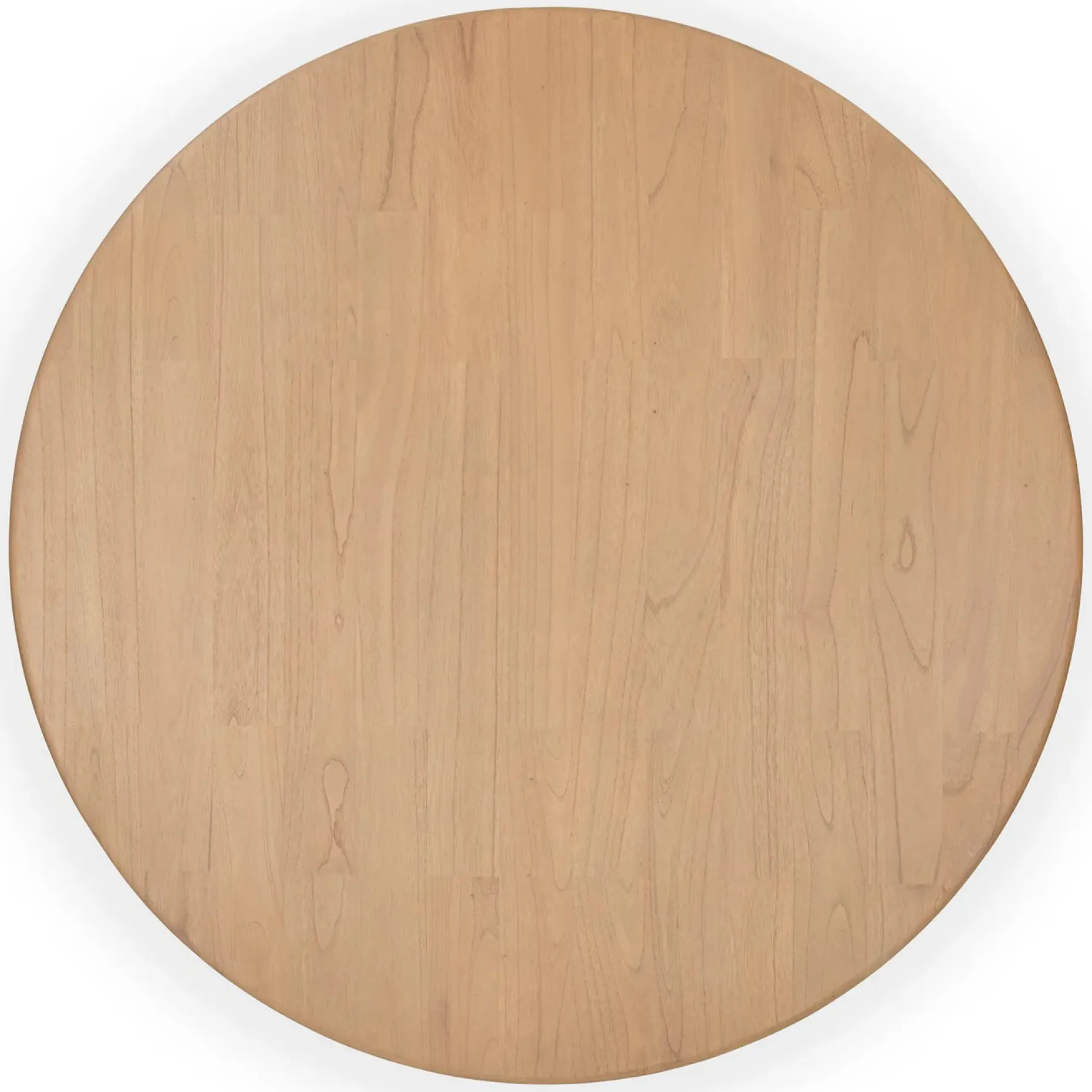 Kurasi 48" Solid Wood Round Dining Table - Natural
