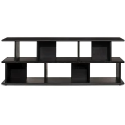 Lafora 72" Bookcase, Short - Black