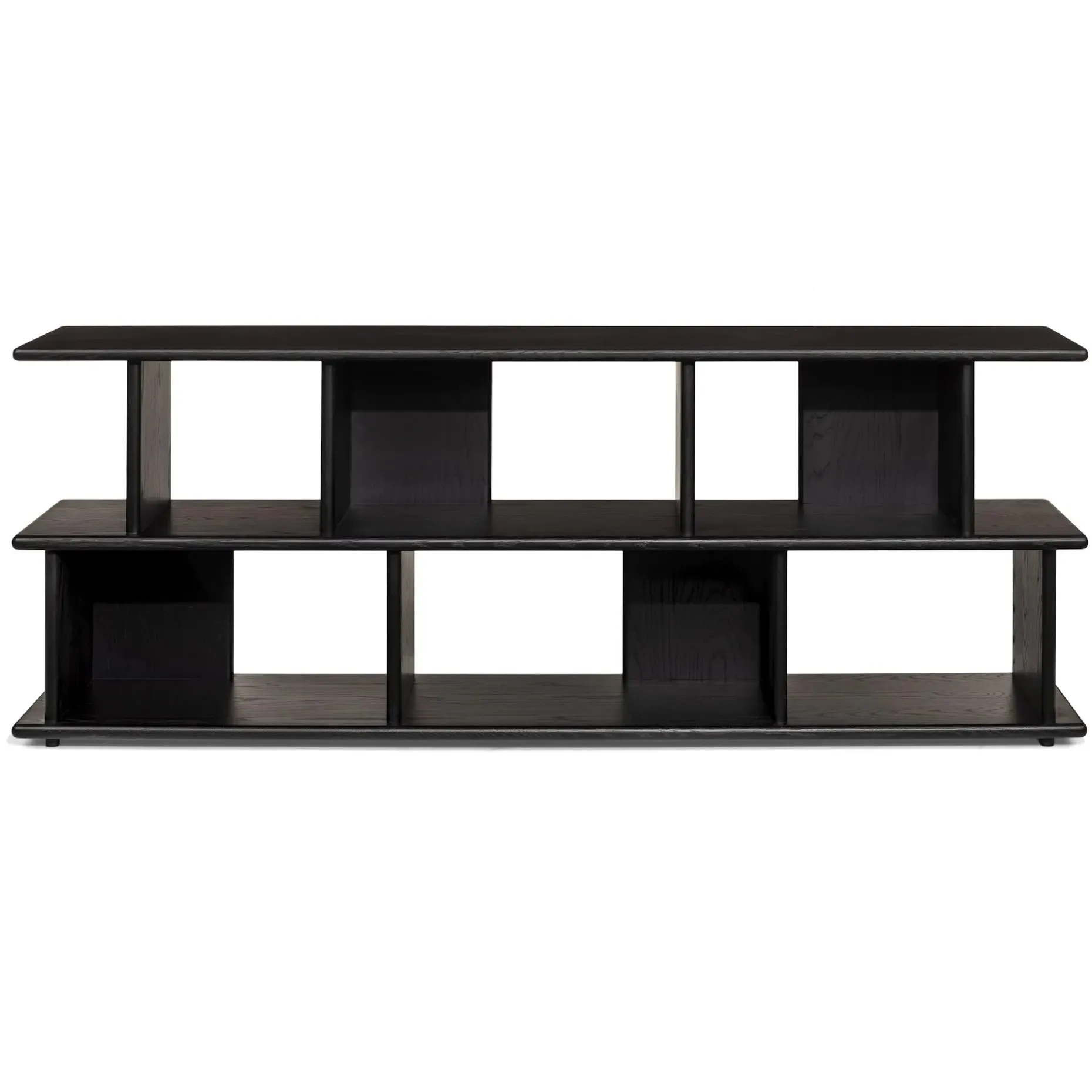 Lafora 72" Bookcase, Short - Black