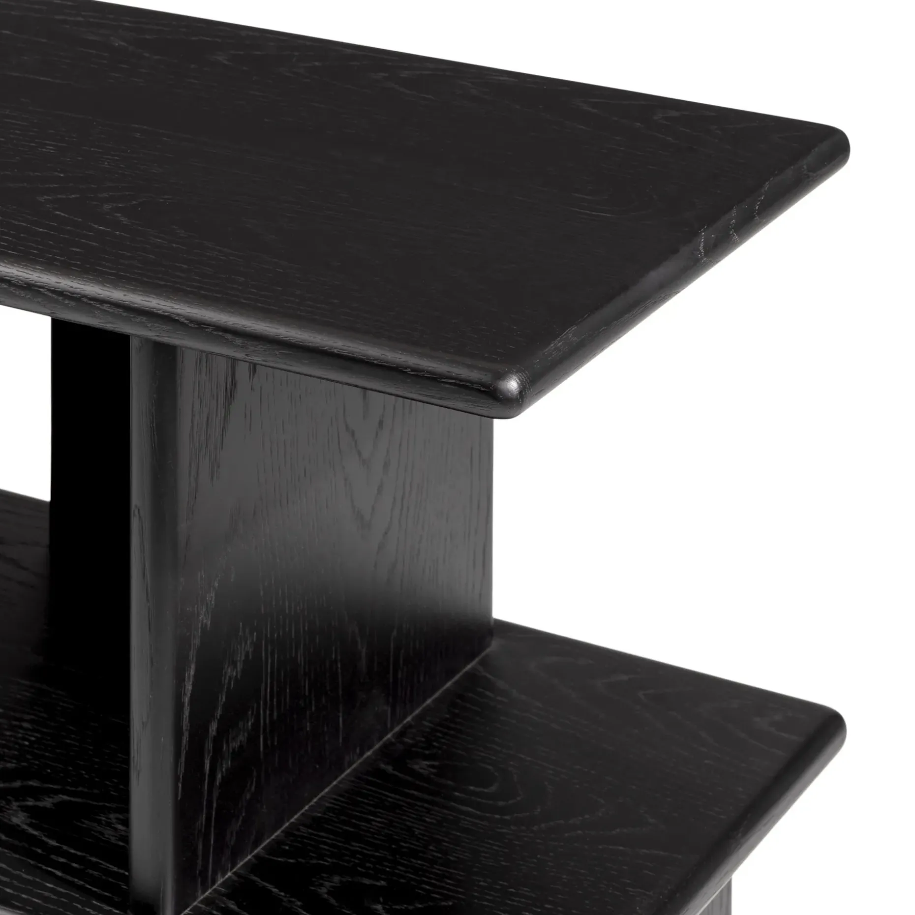 Lafora 72" Bookcase, Short - Black