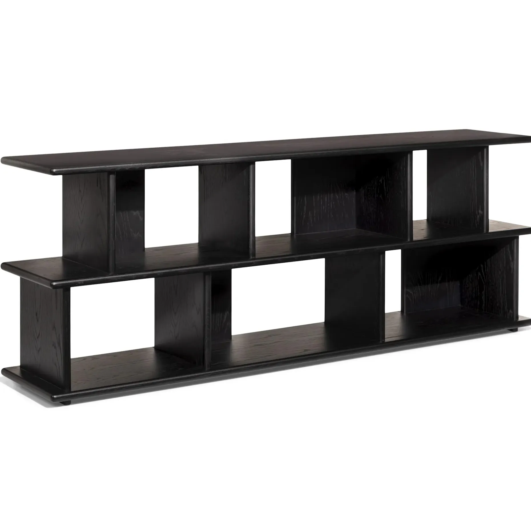 Lafora 72" Bookcase, Short - Black