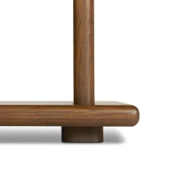 Lafora 72" Bookcase, Short - Smoked Oak