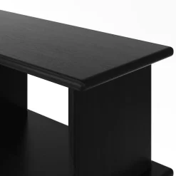 Lafora 53" Bookcase, Tall - Black