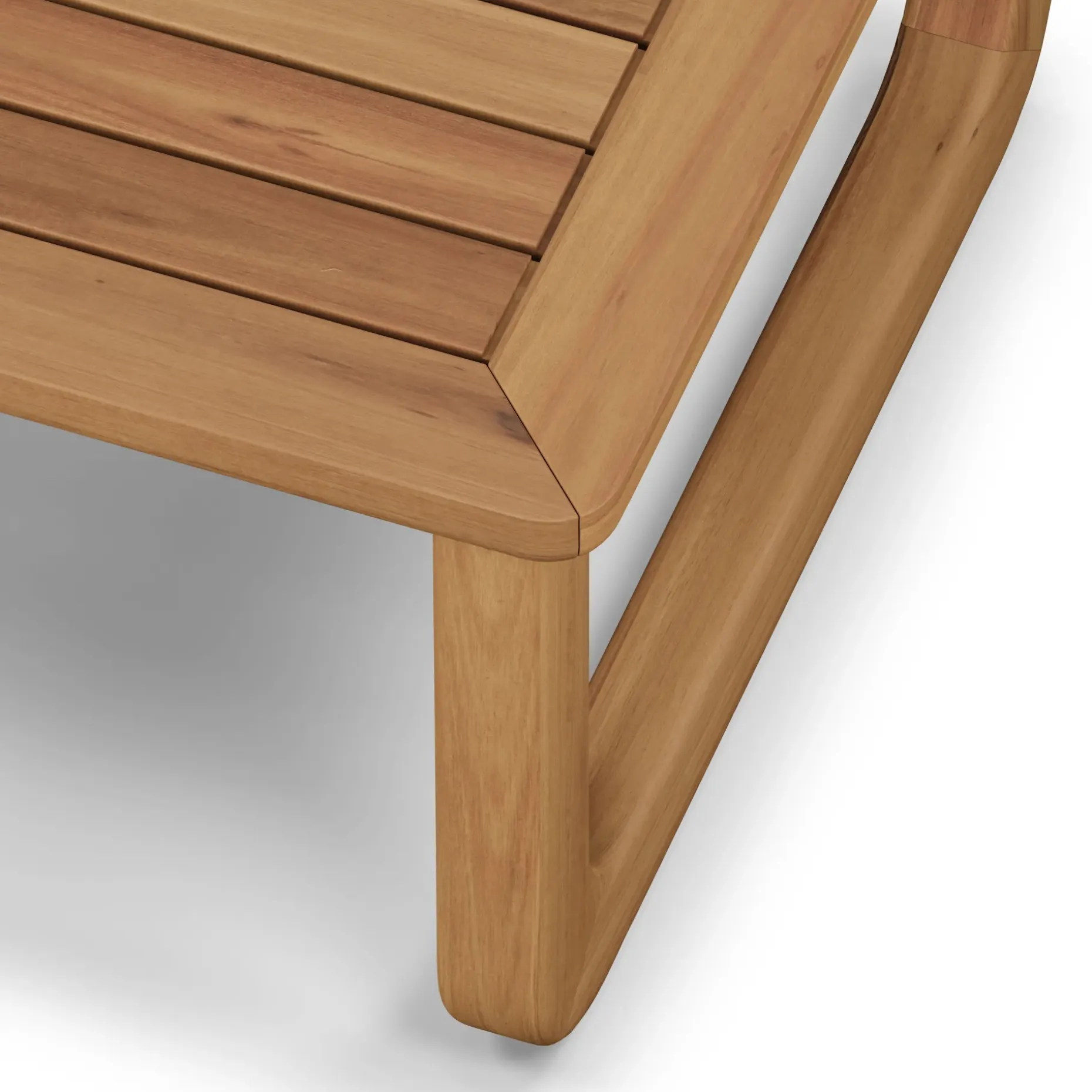 Laholm 43" Outdoor Coffee Table - Acacia