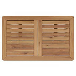 Laholm 43" Outdoor Coffee Table - Acacia