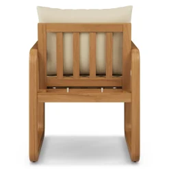 Laholm Outdoor Dining Chair - Dravite Ivory