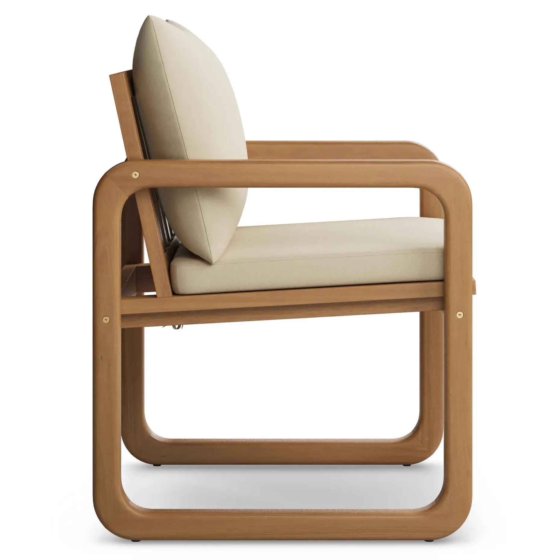 Laholm Outdoor Dining Chair - Dravite Ivory
