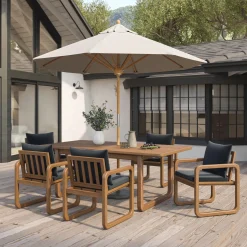 Laholm Outdoor Dining Chair - Dravite Black