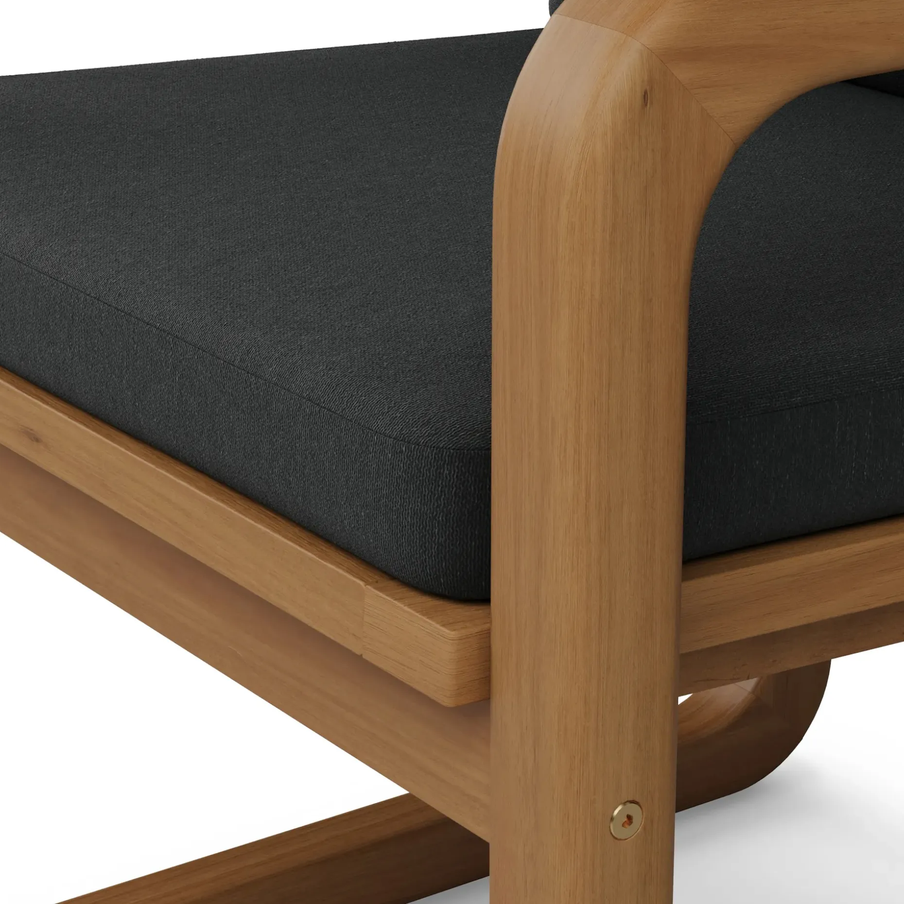 Laholm Outdoor Dining Chair - Dravite Black