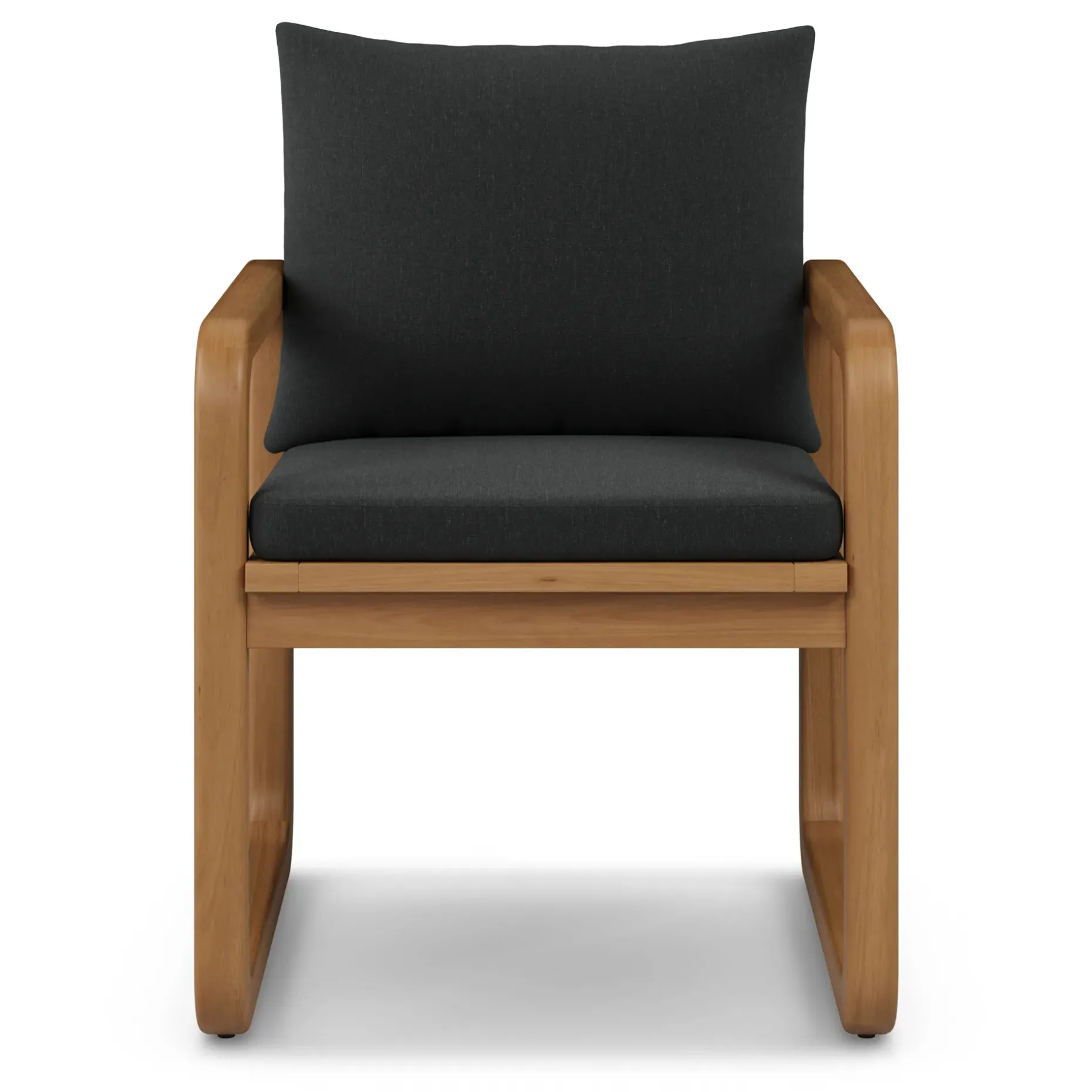 Laholm Outdoor Dining Chair - Dravite Black