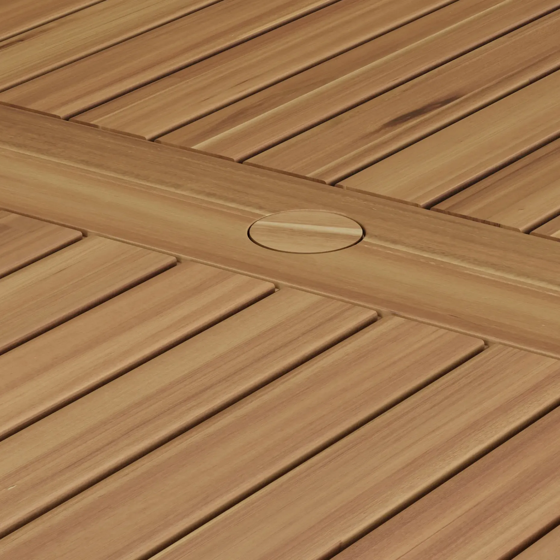 Laholm 81" Outdoor Dining Table - Acacia