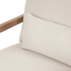 Laholm 36.5" Outdoor Lounge Chair - Dravite Ivory