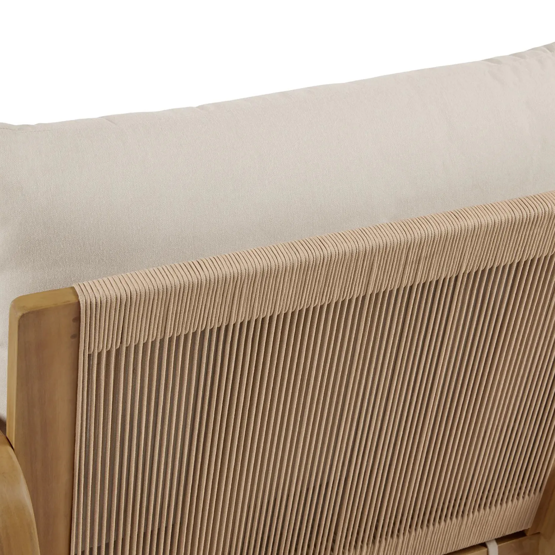 Laholm 70" Outdoor Loveseat - Dravite Ivory