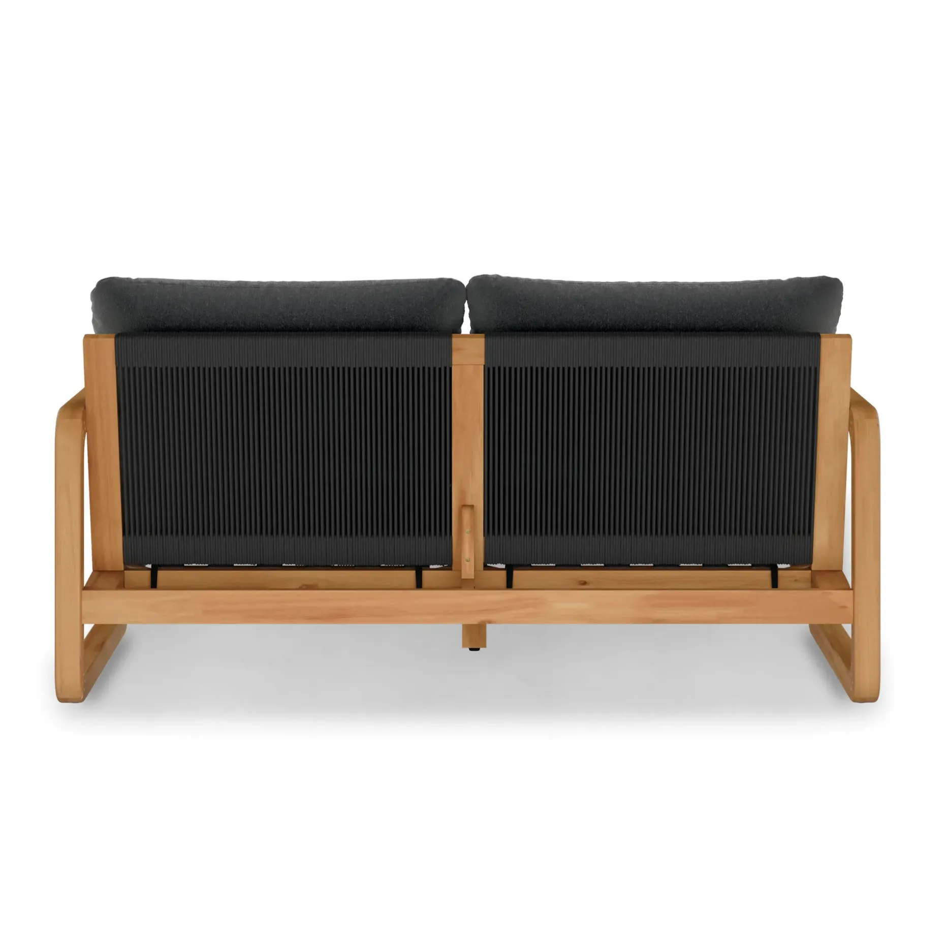 Laholm 70" Outdoor Loveseat - Dravite Black