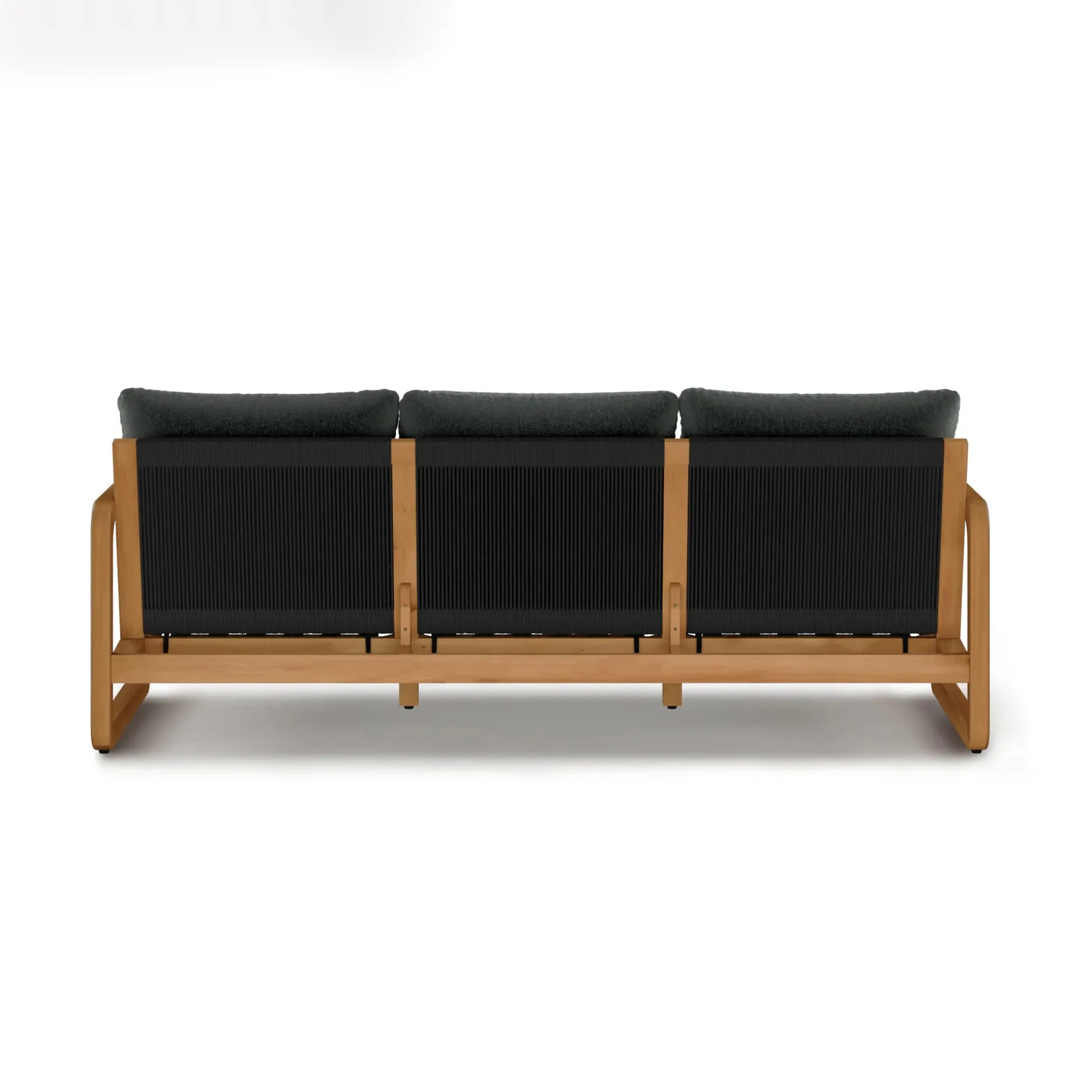 Laholm 88" Outdoor Sofa - Dravite Black
