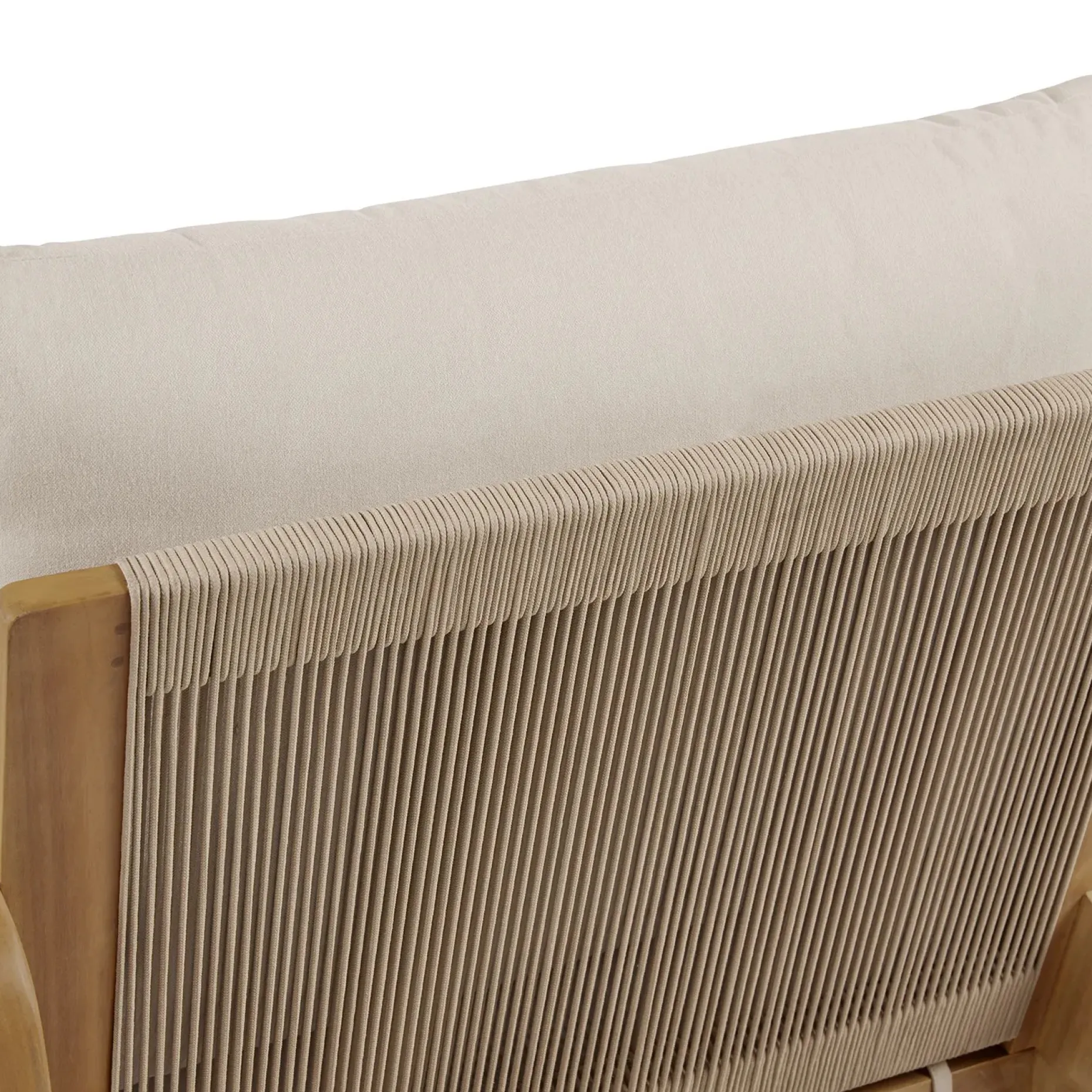 Laholm 88" Outdoor Sofa - Dravite Ivory