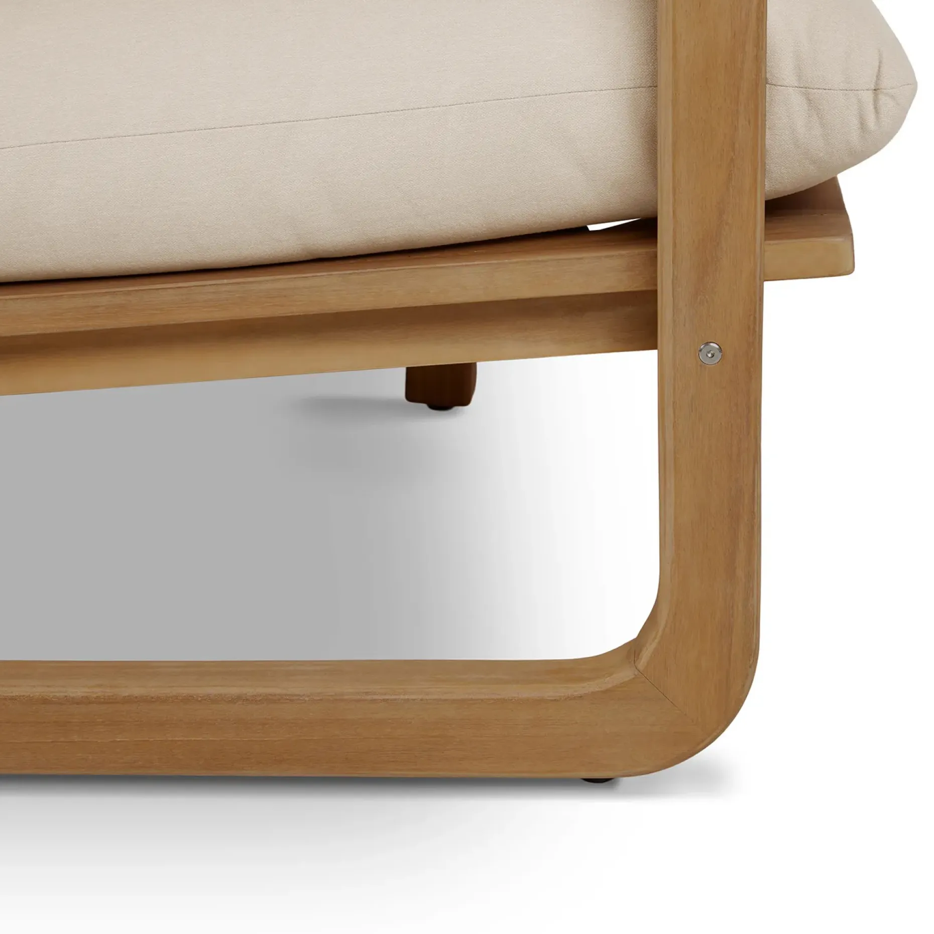 Laholm 88" Outdoor Sofa - Dravite Ivory