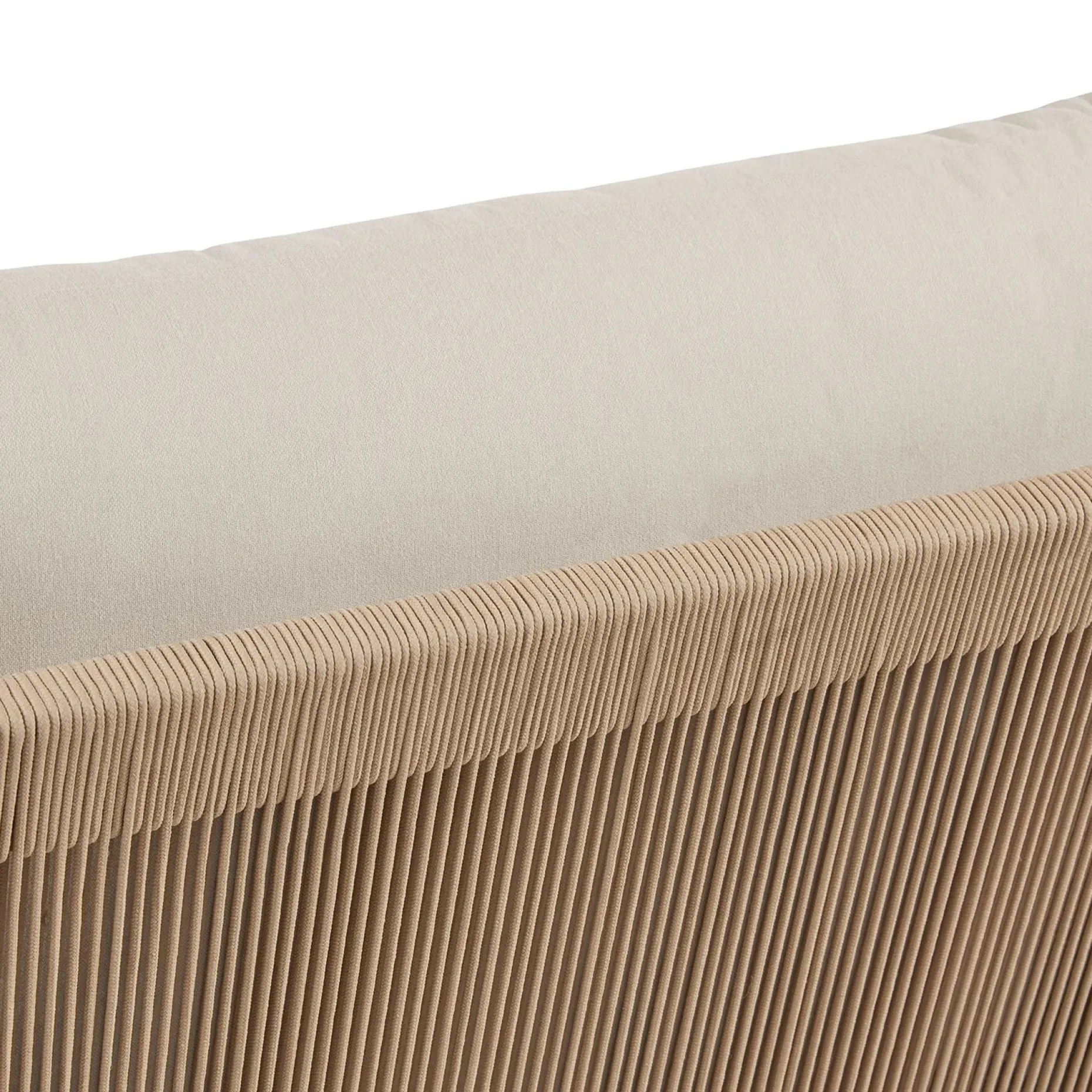 Laholm 88" Outdoor Sofa Set - Dravite Ivory