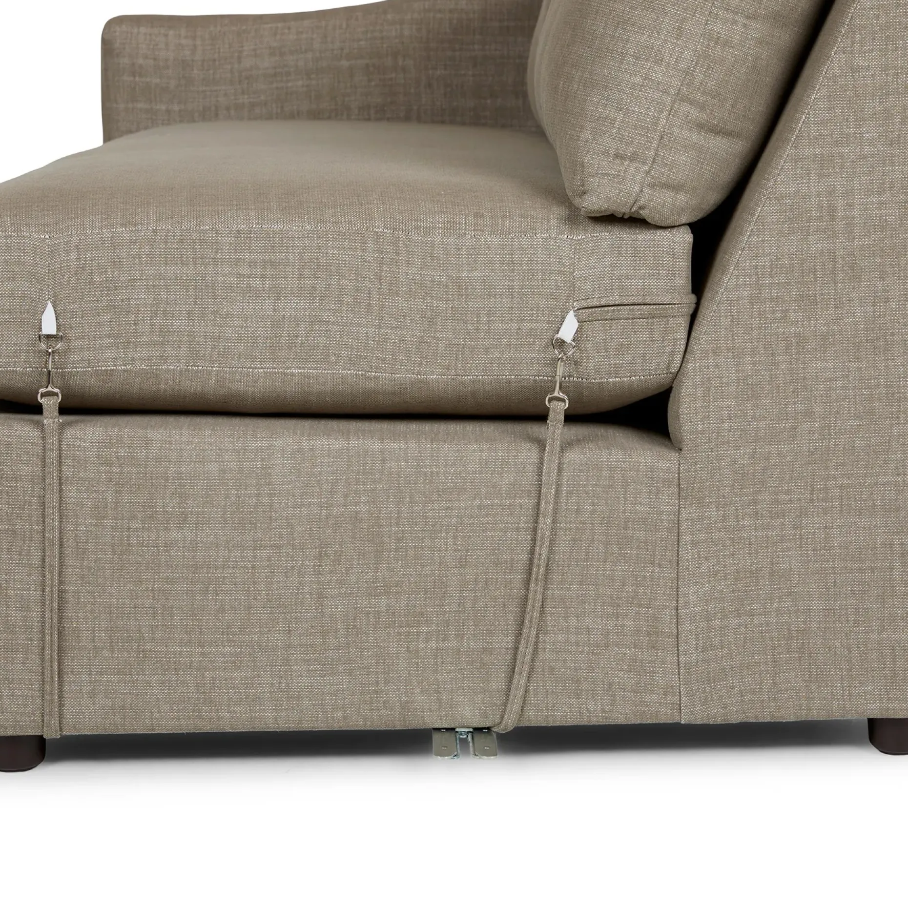 Landry 91" Corner Sectional - Napa Taupe