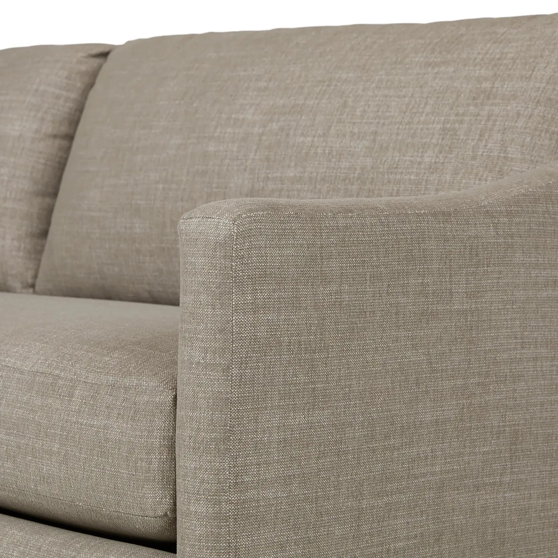 Landry 91" Corner Sectional - Napa Taupe