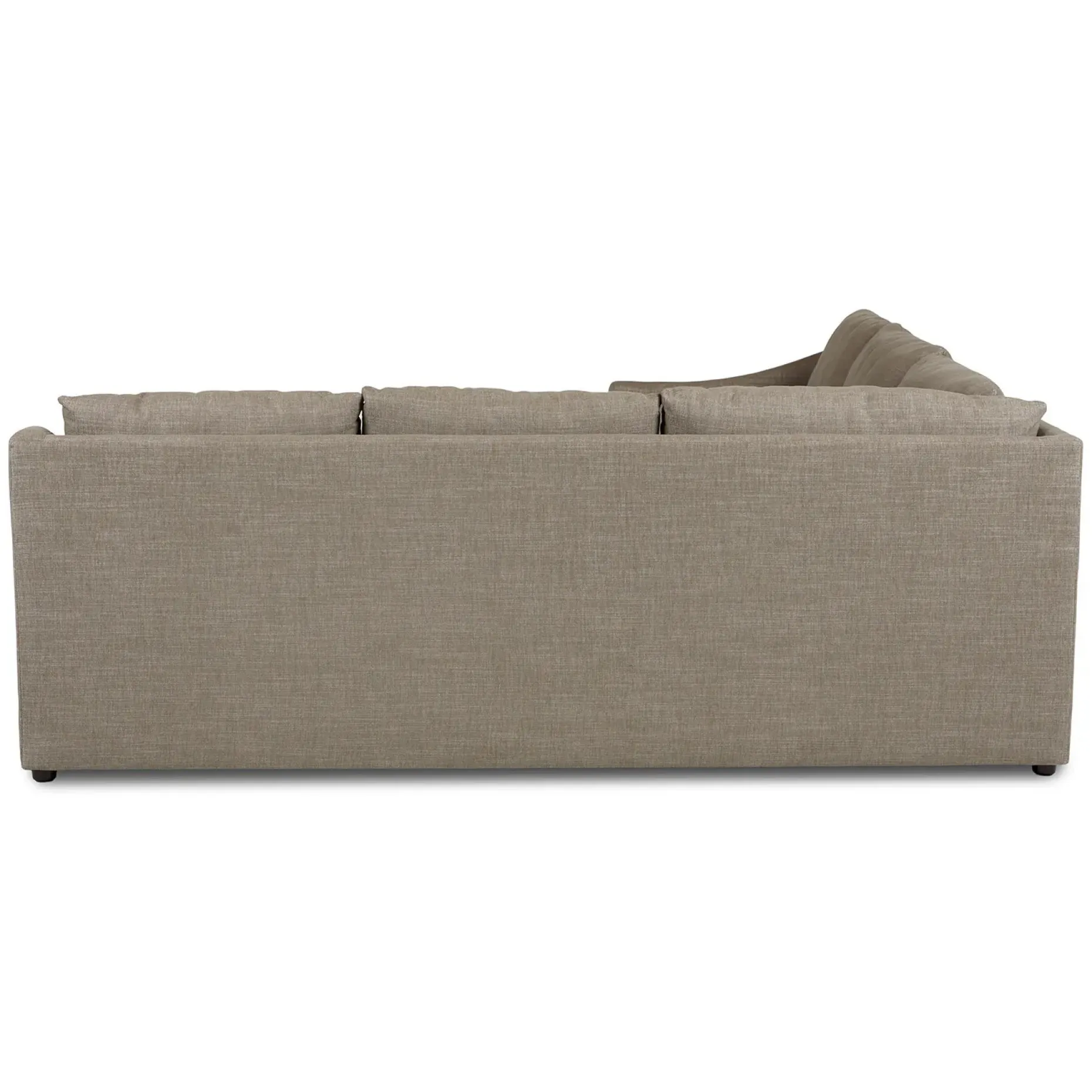 Landry 91" Corner Sectional - Napa Taupe