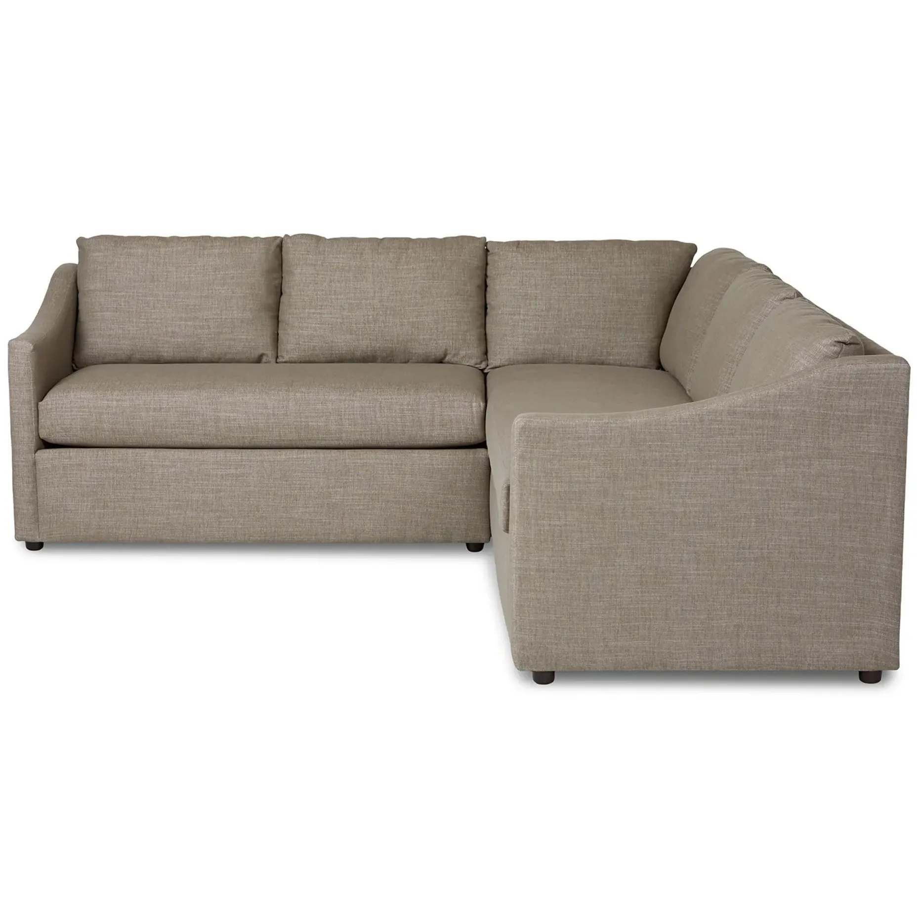 Landry 91" Corner Sectional - Napa Taupe