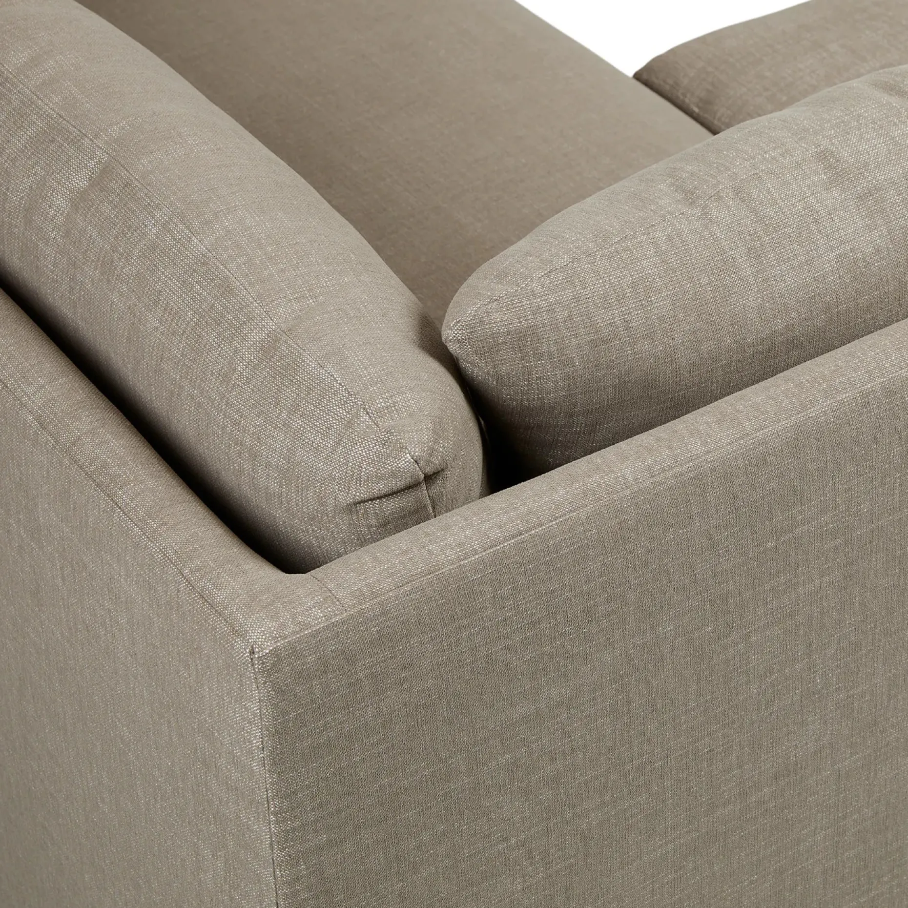 Landry 91" Corner Sectional - Napa Taupe