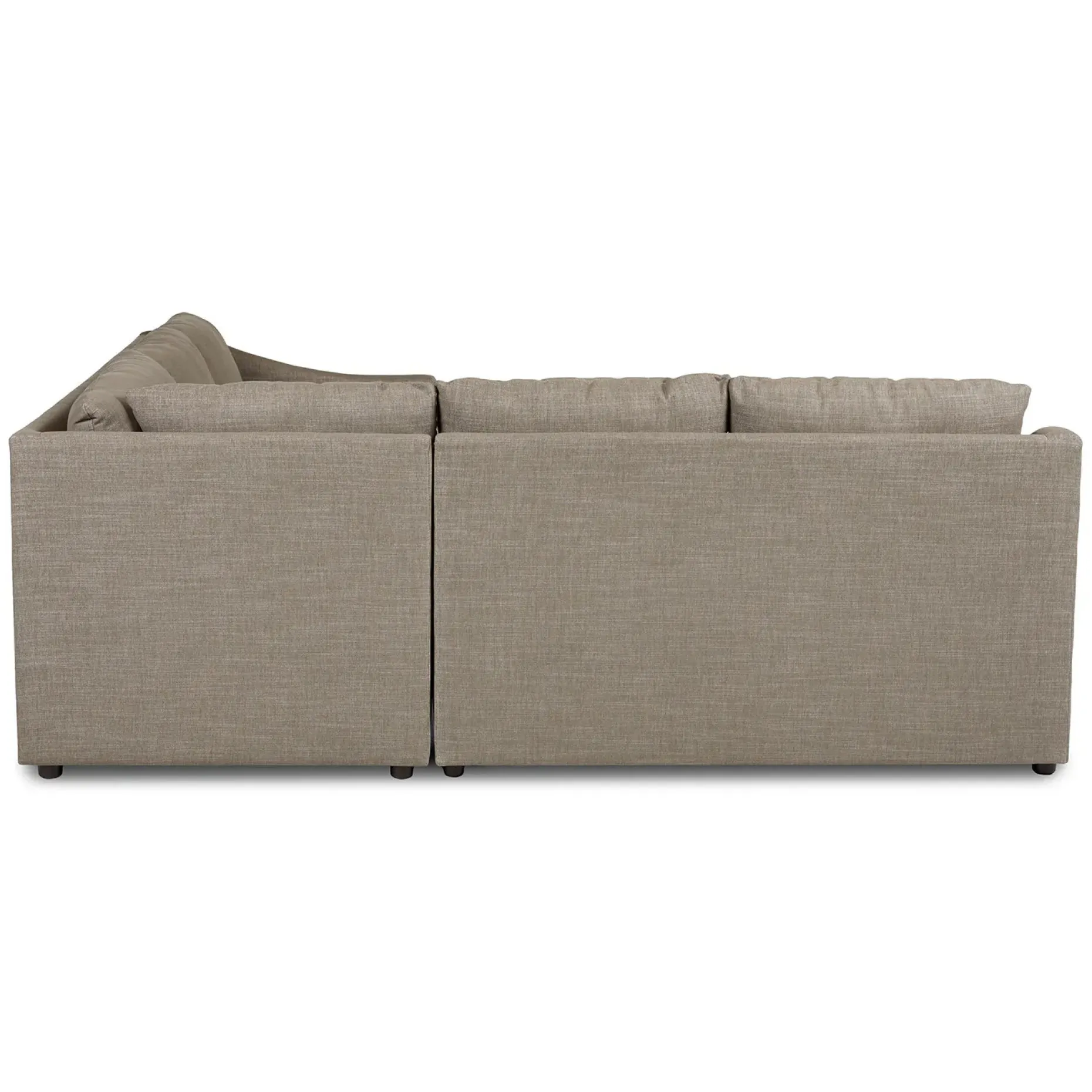 Landry 91" Corner Sectional - Napa Taupe