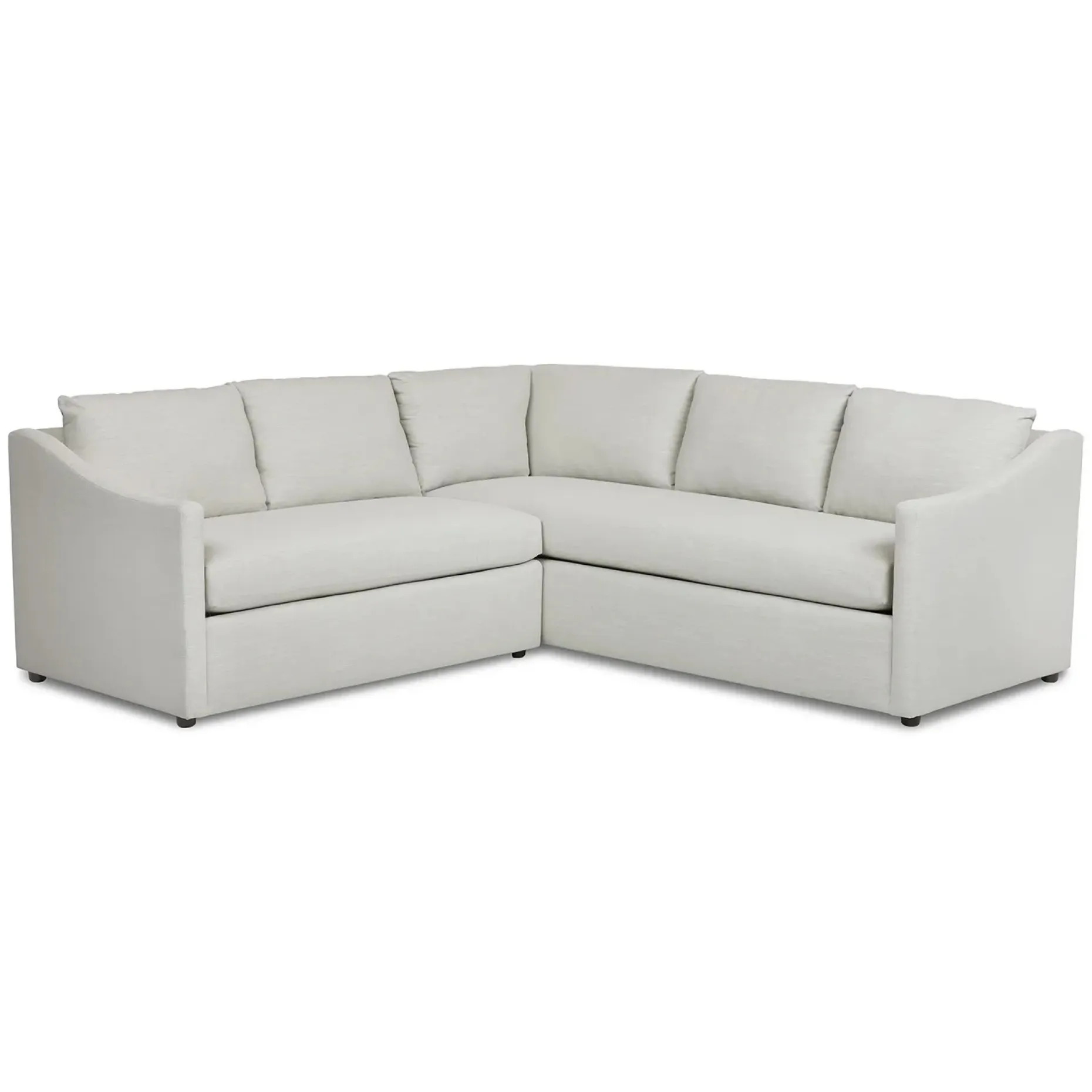 Landry 91" Corner Sectional - Napa Dove