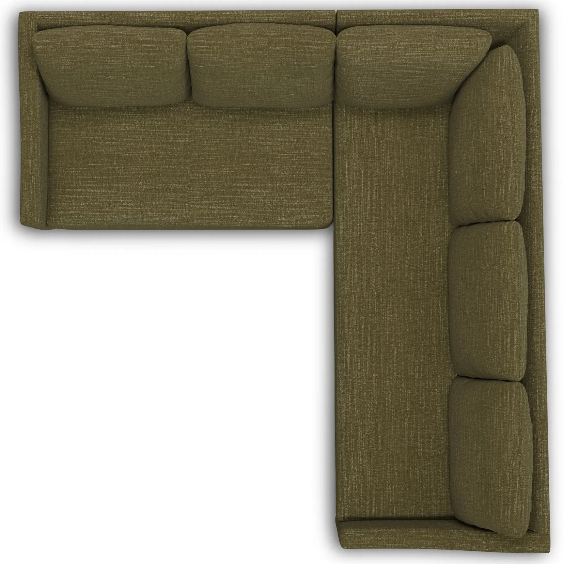 Landry 91" Corner Sectional - Napa Moss