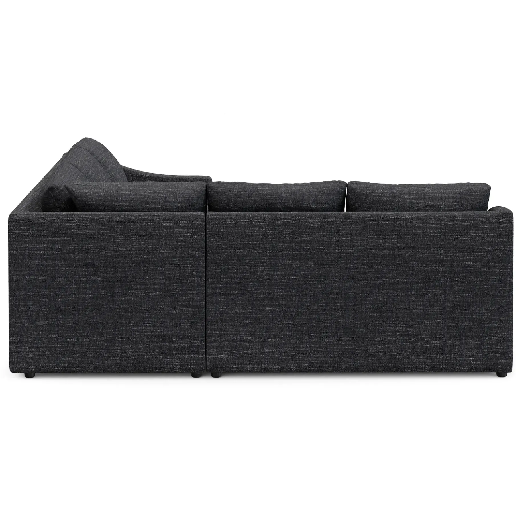 Landry 91" Corner Sectional - Napa Charcoal