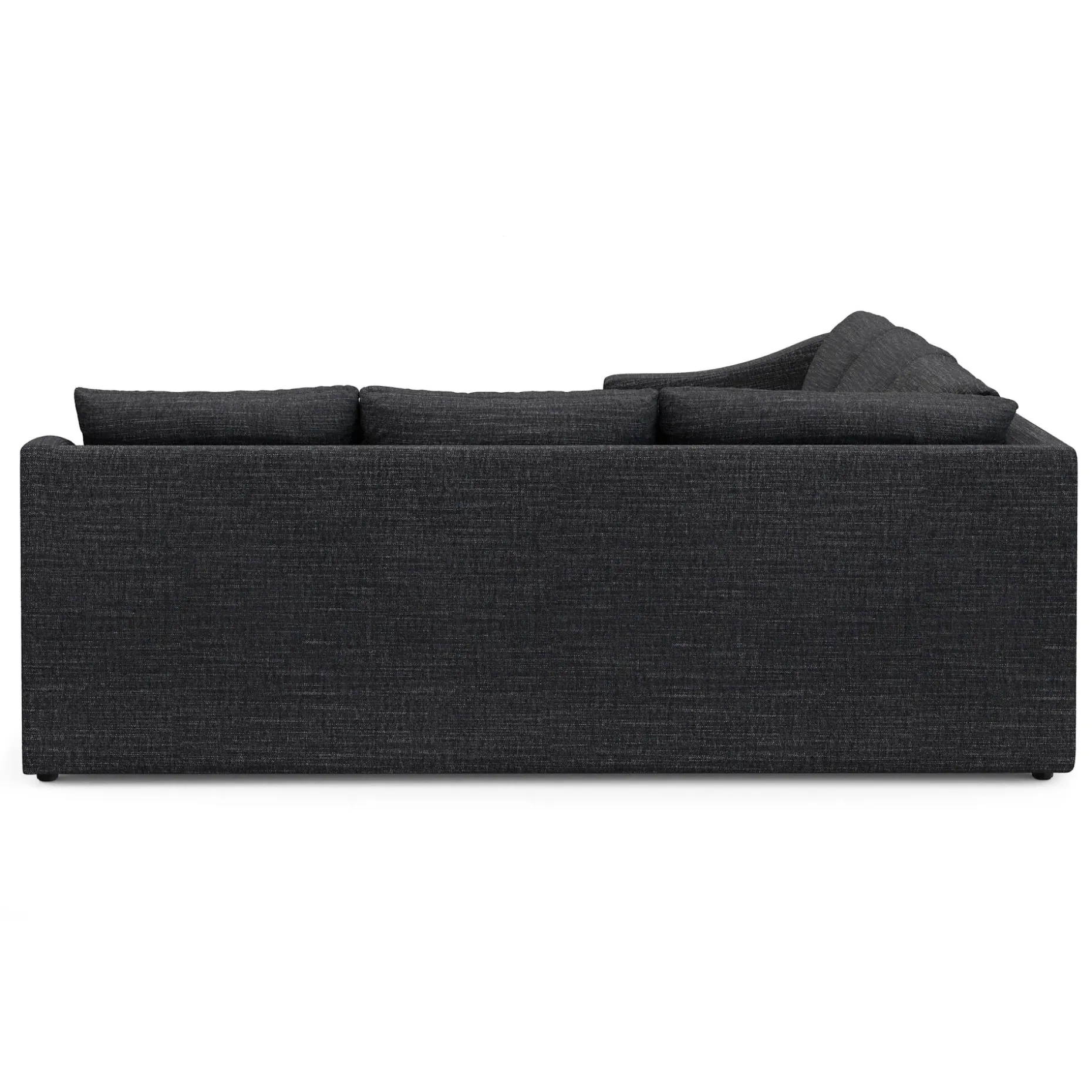 Landry 91" Corner Sectional - Napa Charcoal